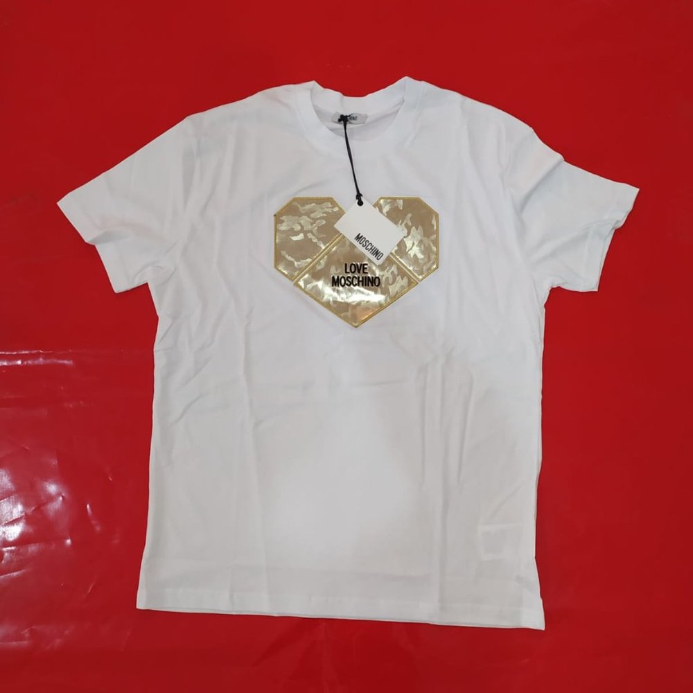 Moschino Casual T-shirt Men's Short Sleeve